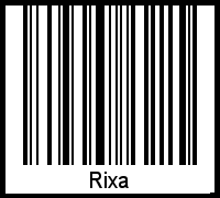 Barcode-Grafik von Rixa