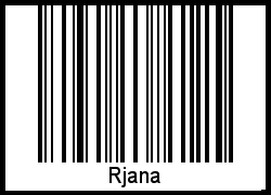 Barcode-Grafik von Rjana