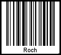 Interpretation von Roch als Barcode