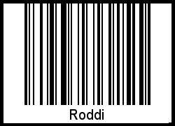 Barcode-Foto von Roddi