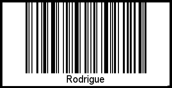 Barcode-Foto von Rodrigue