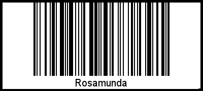 Barcode-Grafik von Rosamunda