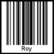 Barcode-Grafik von Roy