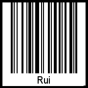 Barcode-Foto von Rui