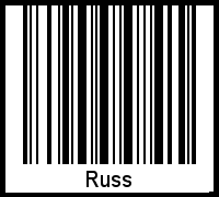 Interpretation von Russ als Barcode