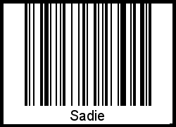 Barcode-Grafik von Sadie