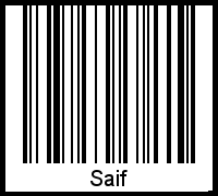 Barcode-Foto von Saif