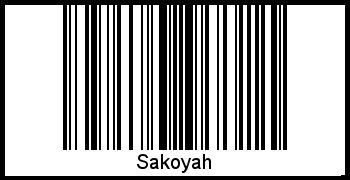 Barcode-Foto von Sakoyah