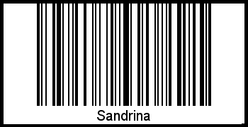 Barcode-Foto von Sandrina
