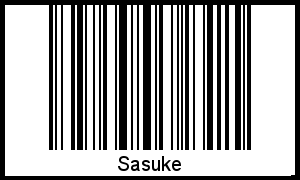 Barcode-Foto von Sasuke