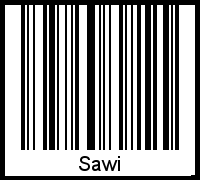 Barcode-Grafik von Sawi
