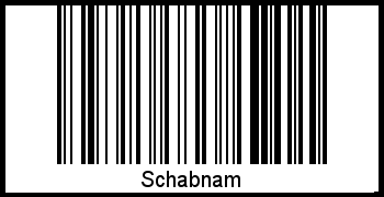 Barcode-Grafik von Schabnam