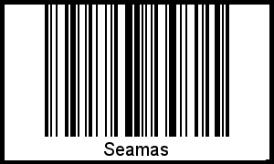Seamas als Barcode und QR-Code