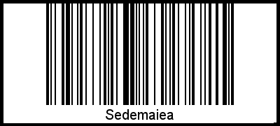 Barcode-Foto von Sedemaiea