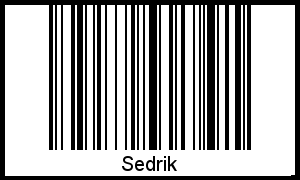 Interpretation von Sedrik als Barcode