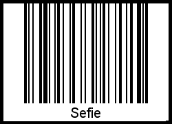 Barcode-Foto von Sefie