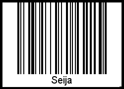 Interpretation von Seija als Barcode