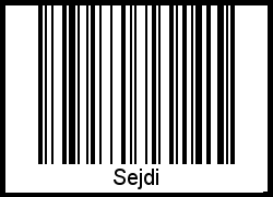 Barcode-Foto von Sejdi