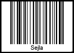 Sejla als Barcode und QR-Code