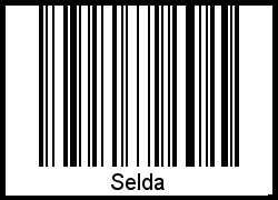 Interpretation von Selda als Barcode