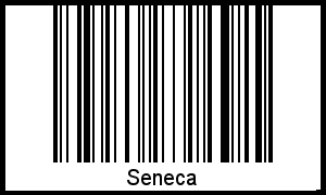 Interpretation von Seneca als Barcode