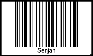 Barcode-Grafik von Senjan