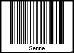 Barcode-Grafik von Senne