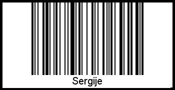 Barcode-Foto von Sergije