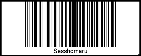 Barcode-Grafik von Sesshomaru