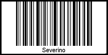Interpretation von Severino als Barcode