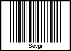 Barcode-Foto von Sevgi