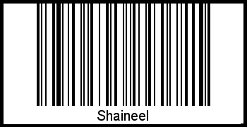 Interpretation von Shaineel als Barcode