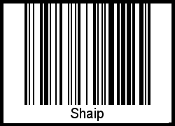 Barcode-Foto von Shaip
