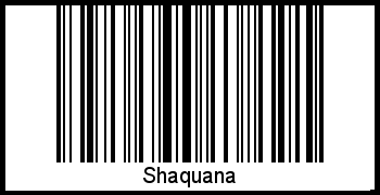 Barcode-Foto von Shaquana
