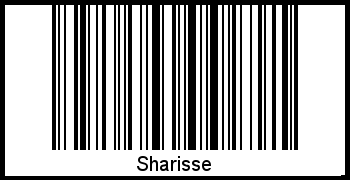 Sharisse als Barcode und QR-Code