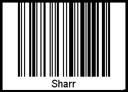 Barcode-Grafik von Sharr