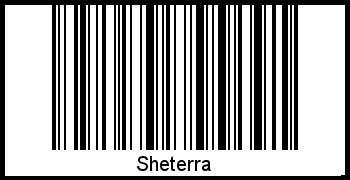 Barcode-Grafik von Sheterra