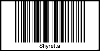 Barcode-Foto von Shyretta