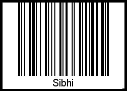 Barcode-Grafik von Sibhi