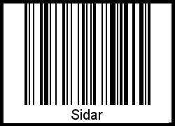 Barcode-Foto von Sidar