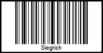Barcode-Grafik von Siegrich