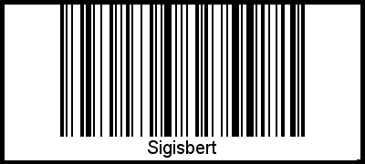Barcode-Foto von Sigisbert