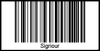 Barcode-Foto von Sigriour