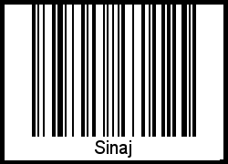 Barcode-Foto von Sinaj