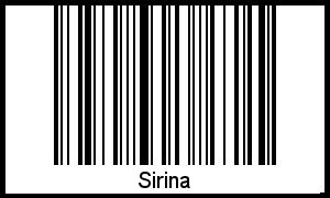 Barcode-Foto von Sirina