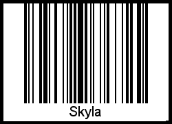 Barcode-Grafik von Skyla