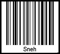 Barcode-Grafik von Sneh