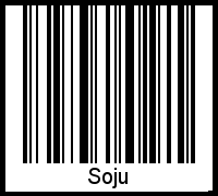 Barcode-Foto von Soju