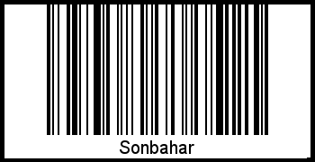 Interpretation von Sonbahar als Barcode