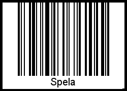 Barcode-Grafik von Spela